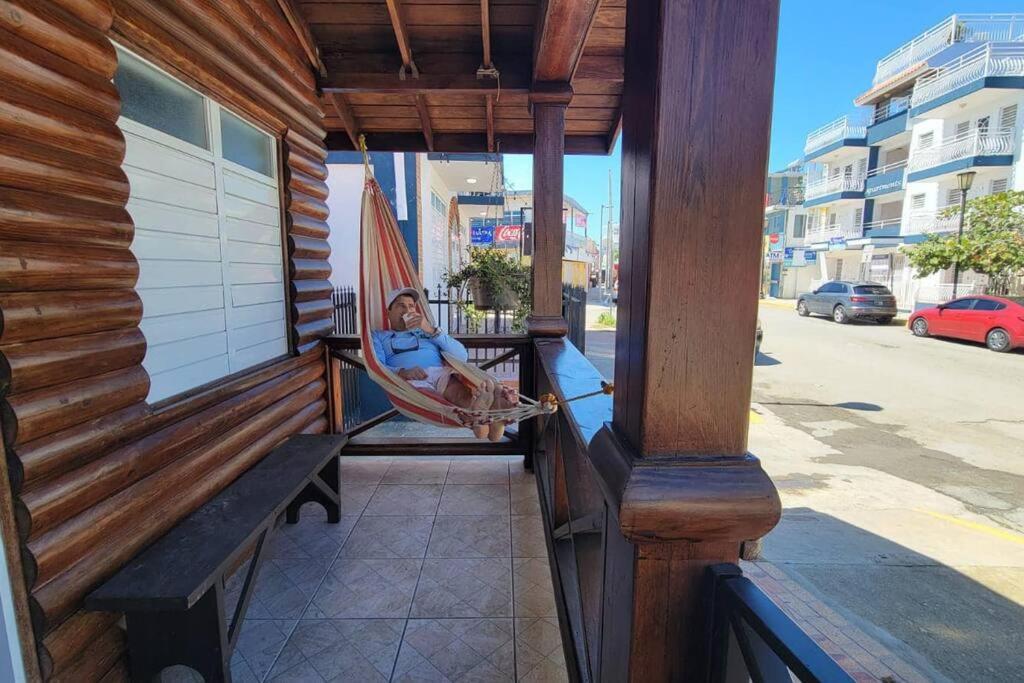 “La Choza” Beach Cabin En El Poblado De Boqueron Кабо Рохо Екстериор снимка